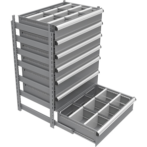 Cabinet d'entreposage &agrave; tiroirs int&eacute;gr&eacute; Interlok Absolute Business Supply