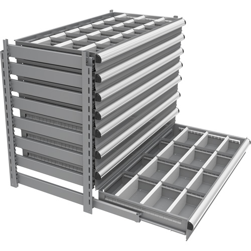 Cabinet d'entreposage &agrave; tiroirs int&eacute;gr&eacute; Interlok Absolute Business Supply