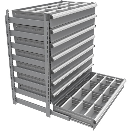 Cabinet d'entreposage &agrave; tiroirs int&eacute;gr&eacute; Interlok Absolute Business Supply