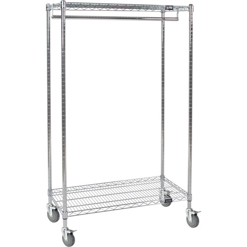 Pr&eacute;sentoir &agrave; v&ecirc;tements en fil m&eacute;tallique Absolute Business Supply