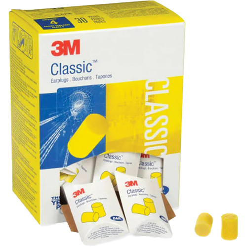 E-A-R Classic Earplugs, Pair - Pillow Pack Absolute Business Supply