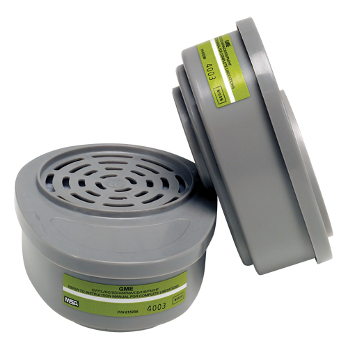Cartouches pour respirateurs Advantage, Cartouche gaz/vapeur, Gaz multiples/Vapeur organique Absolute Business Supply