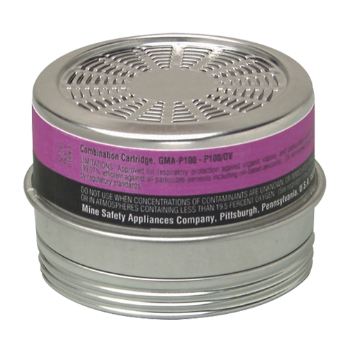 Comfo&reg; Respirator Cartridges, Gas/Vapour Cartridge, Organic Vapour/P100 Absolute Business Supply