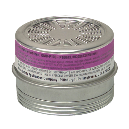 Comfo&reg; Respirator Cartridges, Gas/Vapour Cartridge, Acid Gas/P100 Absolute Business Supply