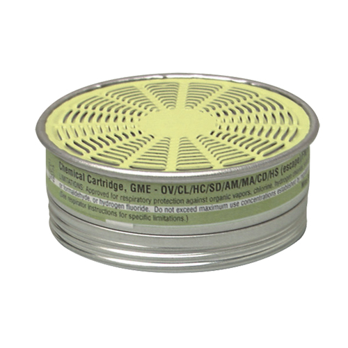 Comfo&reg; Respirator Cartridges, Gas/Vapour Cartridge, Multi Gas/Organic Vapour Absolute Business Supply