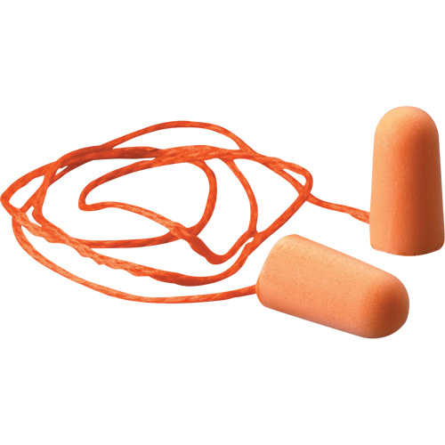 E-A-R Foam Earplugs, Pair - Polybag, Corded Absolute Business Supply