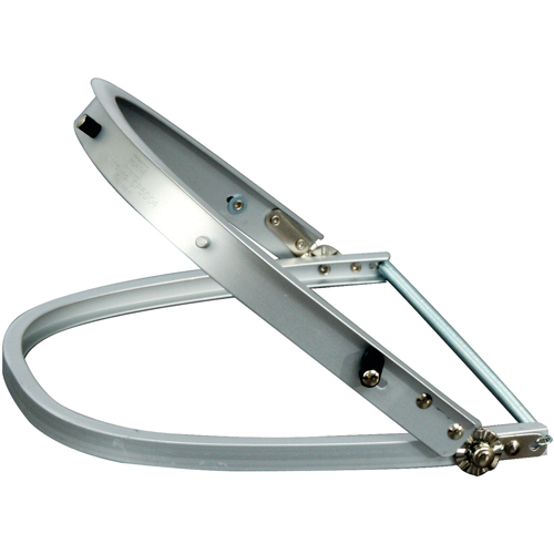 North&reg; Aluminum Faceshield Bracket for Slotted Hardhats Absolute Business Supply