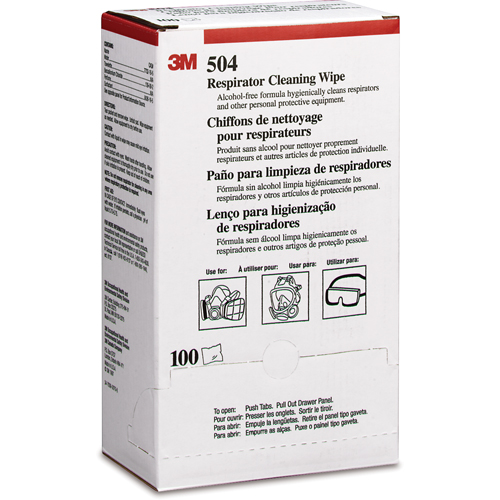 Serviettes de nettoyage pour respirateurs, Lingettes Absolute Business Supply