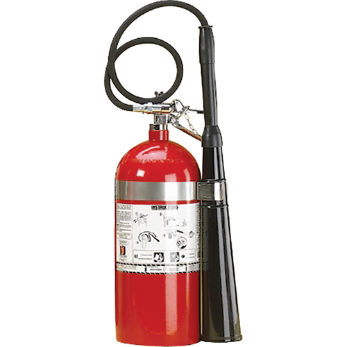Extincteurs au dioxyde de carbone (CO2), cylindre en aluminium, BC, Capacit&eacute; 10 lb Absolute Business Supply