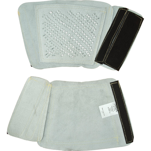 PROTEGE-BRAS,CUIR/ACIER7" LONG, UNIVERSEL,PAIRE, Cuir Absolute Business Supply