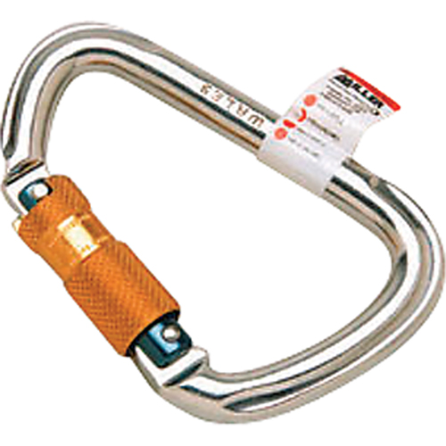Miller&reg; Carabiners, Aluminum, 401 lbs Capacity Absolute Business Supply