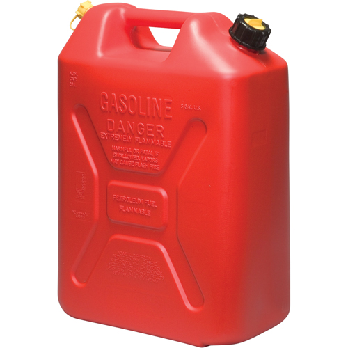 Jerry Cans, 5.3 US gal./20.06 L, Red, CSA Compliant/ULC Absolute Business Supply