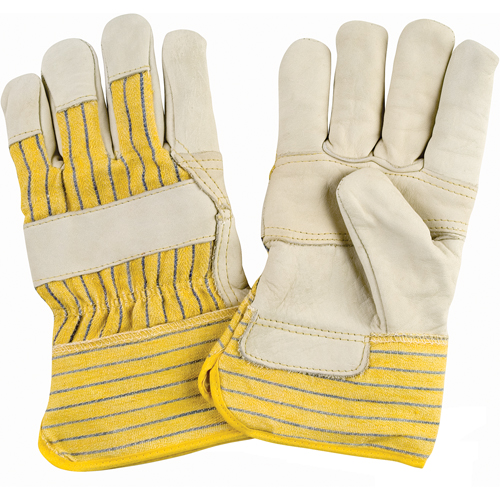 Gants d'ajusteur doubl&eacute;s pour l'hiver &agrave; paume renforc&eacute;e, T-Grand, Paume en Cuir fleur de vache, Doublure en Molleton de coton Absolute Business Supply
