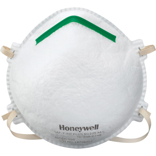 Respirateurs contre les particules Saf-T-Fit Plus N1105, N95, Certifi&eacute; NIOSH, Petit Absolute Business Supply