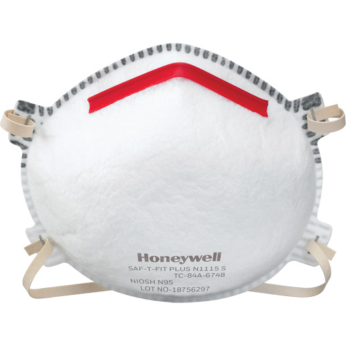 Saf-T-Fit&reg; Plus N1115 Particulate Respirators, N95, NIOSH Certified, Small Absolute Business Supply