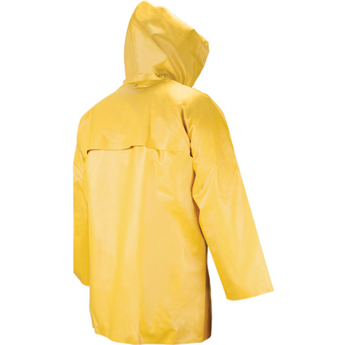Neo-Slick Chemical & Acid Resistant Rain Jacket, Medium, Yellow, Neoprene Absolute Business Supply