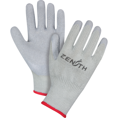 Natural Rubber Comfort-Lined Coated Gloves, 10/X-Large, Rubber Latex Coating, 10 Gauge, Polyester/Cotton Shell Absolute Business Supply
