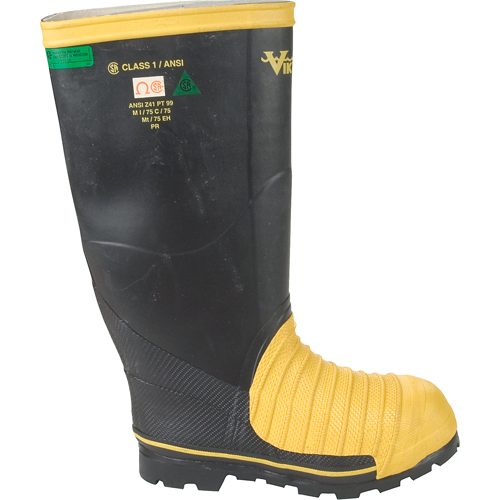 Miner 49er Professional Mining Boots, Rubber, Steel Toe, Size 7 Absolute Business Supply