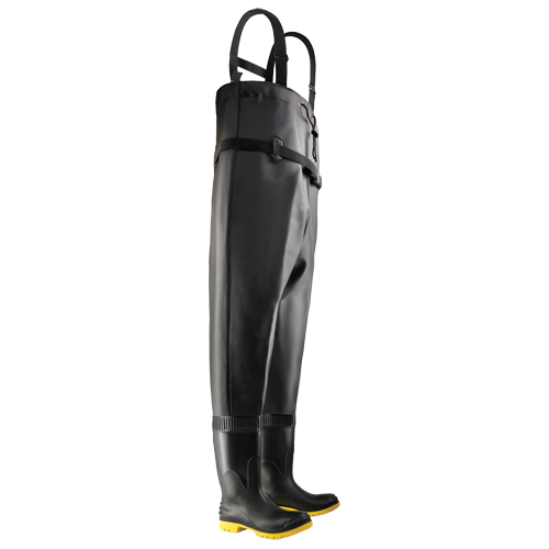 Chest Waders, 6, Steel Toe, Puncture Resistant Sole Absolute Business Supply