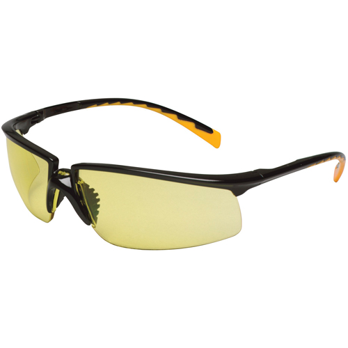 Privo Safety Glasses, Amber Lens, Anti-Fog, Meets/Exceeds CSA Z94.3 Absolute Business Supply