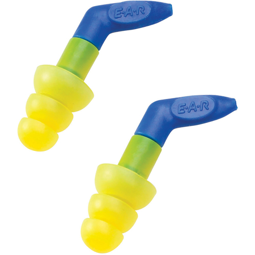 Bouchons d'oreilles r&eacute;utilisables E-A-R UltraFit, Sans cordon, Vrac - Sac en poly, 27 dB NRR, Taille unique Absolute Business Supply