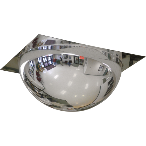 Drop-In Ceiling Panel Dome, Full Dome, Open Top, 24" Diameter Absolute Business Supply