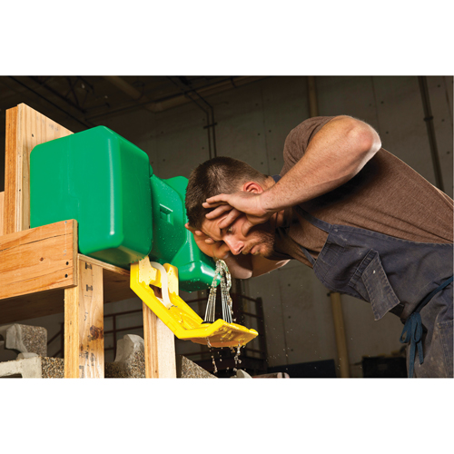 Eyewash Station, Gravity-Fed, 9 gal. Capacity, Meets ANSI Z358.1 Absolute Business Supply