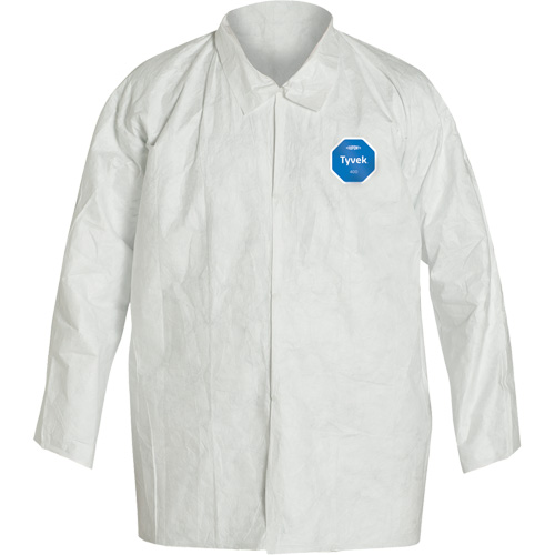 Chemise, Tyvek 400, 2T-Grand, Blanc Absolute Business Supply