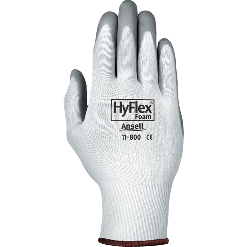 Gants Hyflex 11-800, 6/T-petit, R&ecirc;vetement Mousse de nitrile, Calibre 15, Enveloppe en Nylon Absolute Business Supply