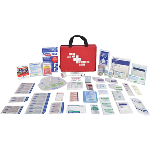 Briefcase First Aid Kits, Class 1 Medical Device, Nylon Bag Absolute Business Supply