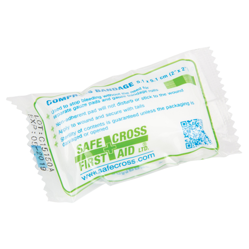 Compress (Pressure) Bandages, 2" L x 2" W Absolute Business Supply