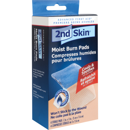 2nd Skin&reg; Moist Burn Pads, 2" x 3", Class 2 Absolute Business Supply