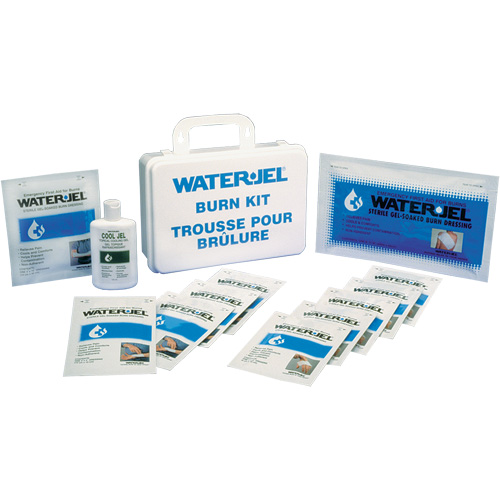 Water Jel&reg; - Emergency Burn Kits, 16-unit Plastic Box, Class 2 Absolute Business Supply