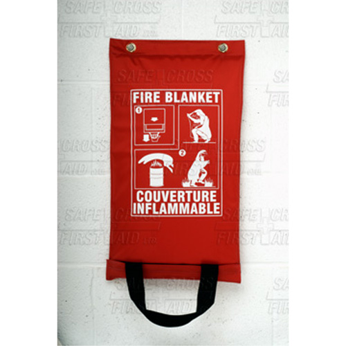 Fire Blanket, Fibreglass, 72"L x 59"W Absolute Business Supply