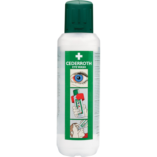 Solution ophtalmique Cederroth, Bouteille Plein, 500 ml Absolute Business Supply