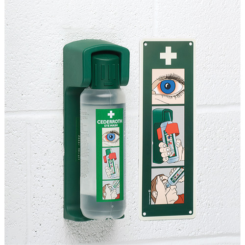 Support mural pour solution ophtalmique Cederroth Absolute Business Supply