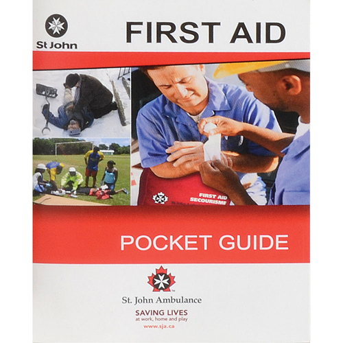 Guides de premier soins de l'ambulance Saint-Jean Absolute Business Supply