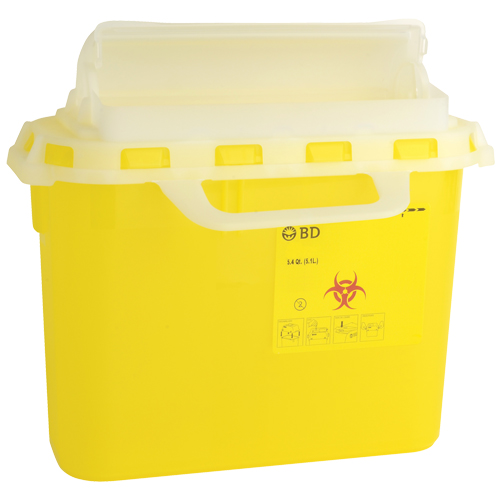 Boîtes pour objets pointus & tranchants BD, Capacit&eacute; de 5,1 L  Absolute Business Supply