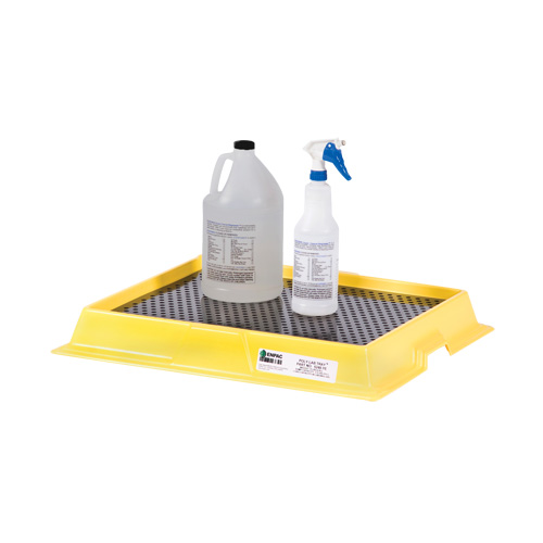 Poly-Labtray, 25.5" L x 22" W x 3.25" H, 2.5 US gal. Spill Capacity Absolute Business Supply