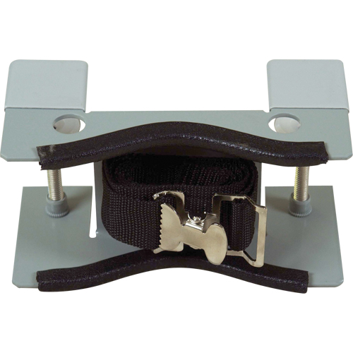 Bench Mount Single Gas Cylinder Support Bracket Absolute Business Supply