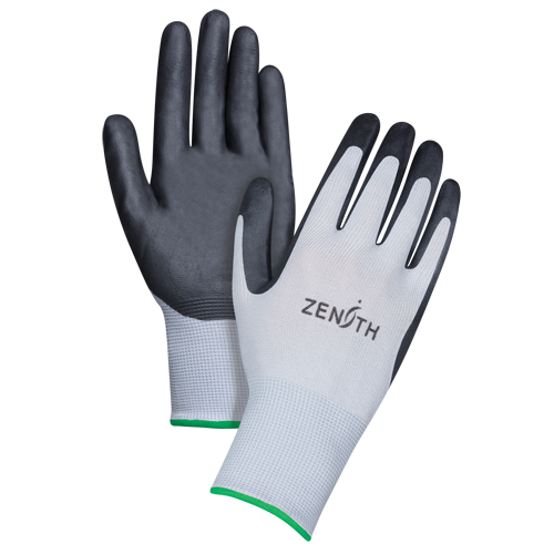 Lightweight Breathable Coated Gloves, 8/Medium, Foam Nitrile Coating, 13 Gauge, Polyester Shell Absolute Business Supply