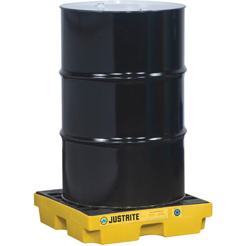 EcoPolyBlend Accumulation Centers, 12 US gal. Spill Capacity, 25" x 25" x 5.5" Absolute Business Supply