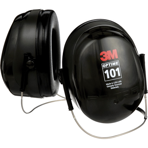 Serres-t&ecirc;tes de s&eacute;rie Peltor Optime 101, Cordon cervical, 26 NRR dB Absolute Business Supply