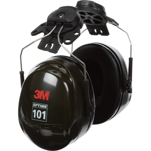 Peltor Optime 101 Series Earmuffs, Cap Mount, 24 NRR dB Absolute Business Supply