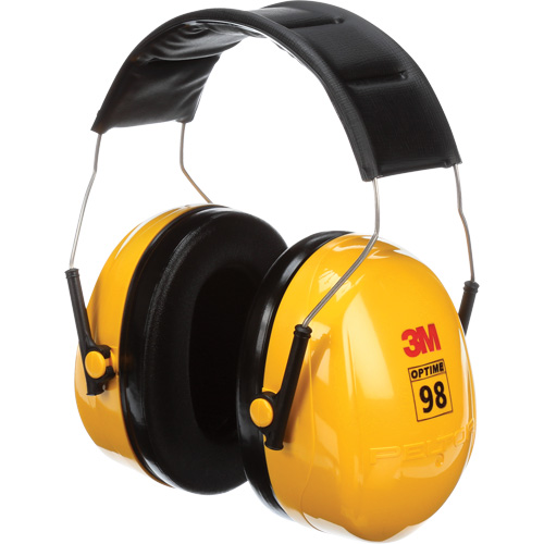 Peltor Optime 98 Series Earmuffs, Headband, 25 NRR dB Absolute Business Supply