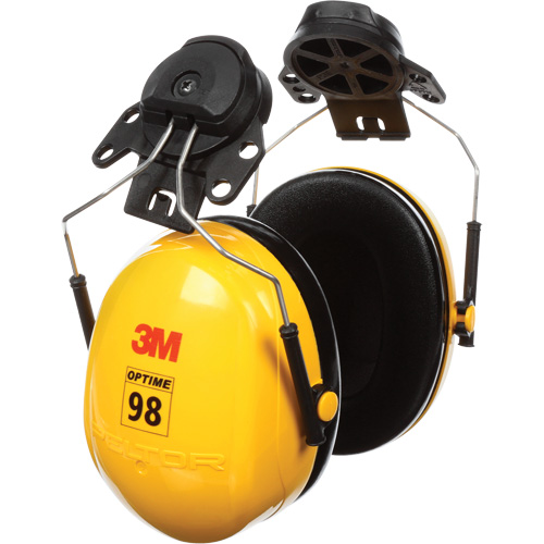Peltor Optime 98 Series Earmuffs, Cap Mount, 23 NRR dB Absolute Business Supply