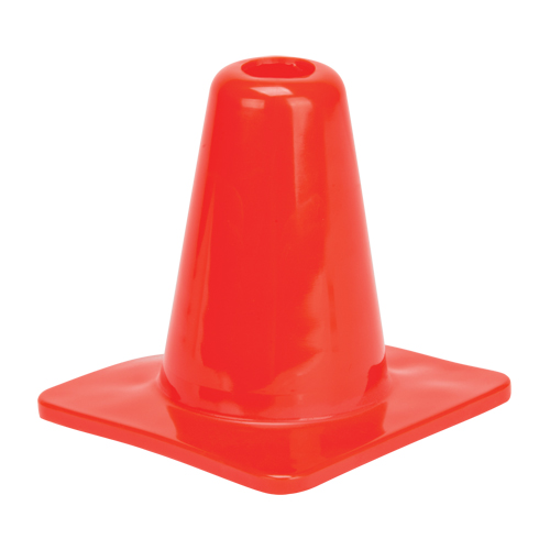 C&ocirc;ne de signalisation, 6", Orange Absolute Business Supply