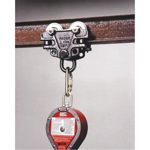 Trousse d'adaptateur de connexion d'ancrage pour chariots de poutre Miller, Poutre en I, Usage Temporaire Absolute Business Supply