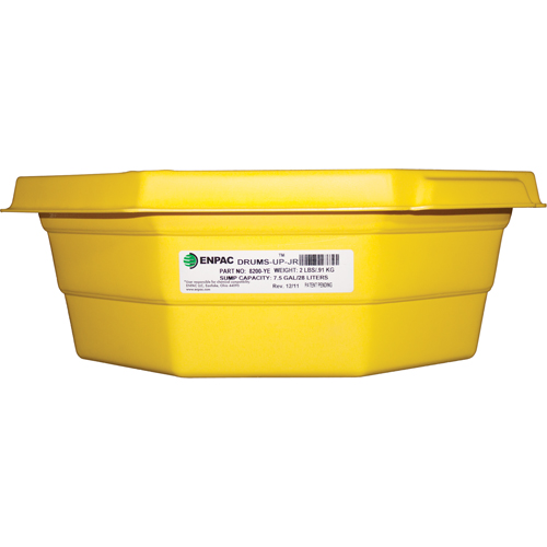 Plateaux Drums-Up Jr, 22,75" lo x 22,75" la x 7,5" h, Cap. de d&eacute;versement 7,5 gal. US Absolute Business Supply