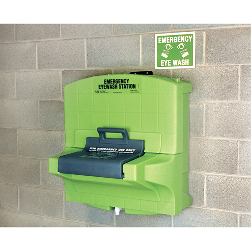 Fendall Pure Flow 1000&reg; Eyewash Station, Gravity-Fed, 7 gal. Capacity, Meets ANSI Z358.1 Absolute Business Supply